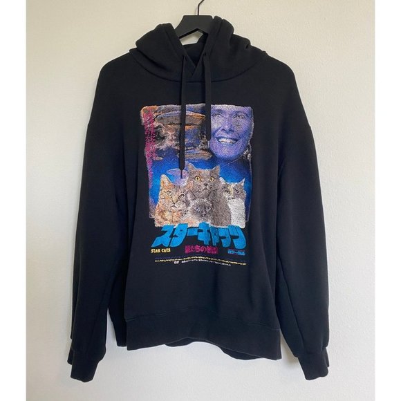 Doublet Cats Hoodie Embroidered Sweatshirt Pullover Strangest Comfort Retro - Picture 7 of 10